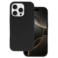 Tel Protect silikoninis dėklas telefonui Iphone 16 Pro Max juodas