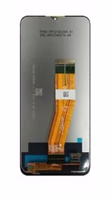 Ekranas Samsung A037G A03s 2021 (big size Europe vers.) su lietimui jautriu stikliuku Black originalus