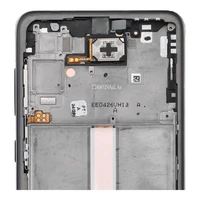 ServicePack LCD ekranas SAMSUNG A33 5G A336B GH82-28143A juodas