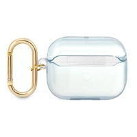 Guess GUAPHHTSB AirPods Pro dėklas mėlynas/mėlynas Dirželių kolekcija