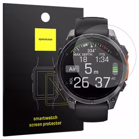 Spacecase Grūdintas stiklas SW Glass 2.5D Garmin Fenix 8 47mm
