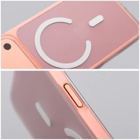 Dėklas GO ORANGE suderinamas su MagSafe skirtas REDMI 15 4G / 15 5G skaidrus