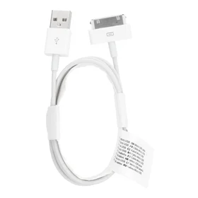 FORCELL F-ENERGY C606 kabelis USB A į iPhone 30-pin (iPhone 4) 1A 1 m baltas