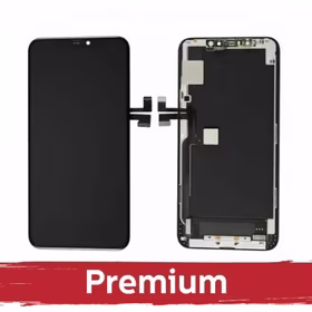 LCD ekranas suderinamas su iPhone 11 Pro Max Juodas (Hard OLED / Premium) /*Removable IC*/