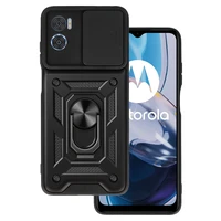 Slinkimo kamera šarvuotas dėklas Motorola Moto E22/E22i Juodas