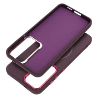 FRAME MAG COVER Dėklas telefonui suderinamas su Magnetiniu Samsung A36 violetinė