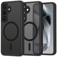 Tech-Protect MagCam Magnetinis dėklas telefonui Samsung Galaxy S25 - Juodas