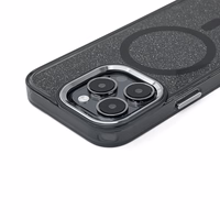 Blizgus dėklas su MagSafe, skirtas Samsung Galaxy S25 Edge – juodas