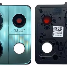 Xiaomi Redmi Note 13 5G kameros stikliukas su rėmeliu Ocean Teal ORG