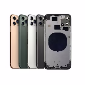 Galinis dangtelis skirtas iPhone 11 Pro Max su visu korpusu / Matte Silver / OEM