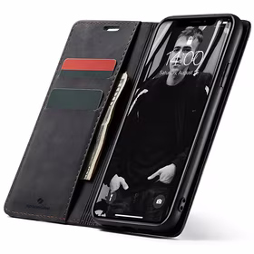Spacecase piniginės dėklas iPhone Xr juodas