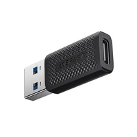 Acefast J2 USB-C 3.0 (moteriškas) į USB-A 3.0 (vyriškas) 5Gb/s adapteris - juodas