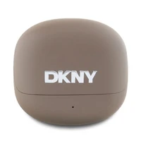 Belaidės ausinės TWS DKNY Satiny Finish DKTWST6AEHLW rudos spalvos