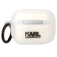 Karl Lagerfeld KLAPHNIKTCT AirPods Pro dėklas permatomas Karl`s Head