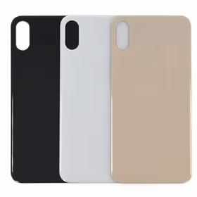 Galinis dangtelis skirtas iPhone XS / Black / (Bigger camera hole version) / OEM