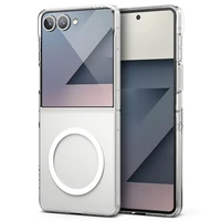 Ringke Slim magnetinis MagSafe dėklas Samsung Galaxy Z Flip 7 - permatomas