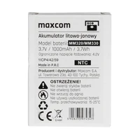 Originali baterija Maxcom MM320/MM330 - 1000 mAh