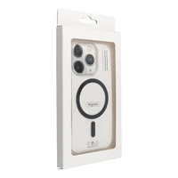 Drop Glue Colorful Ring Mag Cover juodas skirtas IPHONE 16