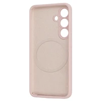 MagColor Pure dėklas telefonui Samsung Galaxy S25 Ultra pudros rožinė