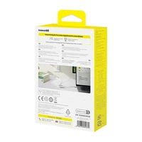 Baseus Dynamic 4 Pro 100W USB-C - USB-C magnetinis kabelis 1m - baltas