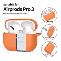 Tech-Protect silikoninis dėklas su kabliuku AirPods Pro ausinėms - oranžinis
