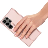 Dėklas Dux Ducis Skin Pro Samsung S938 S25 Ultra rožinio aukso