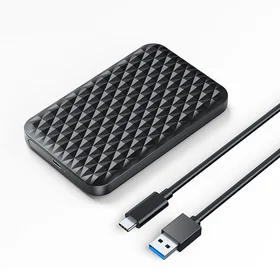 "Orico 2520C3-V1" 2,5 colių HDD/SSD USB-C 5Gb/s diskinis kaupiklis - juodas