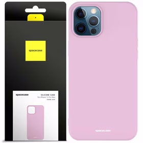 Spacecase silikoninis dėklas iPhone 12 Pro Max alyvinė