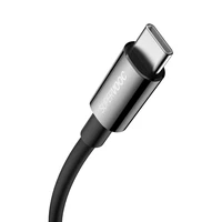 Baseus Superior Series kabelis USB į USB-C, 65W, PD, 1m (juodas)