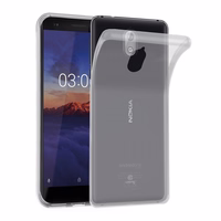 Crong Crystal Slim Cover - apsauginis dėklas Nokia 3.1 (clear)