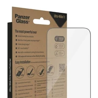 PanzerGlass Ultra-Wide Fit antibakterinis grūdintas stiklas iPhone 14 Pro telefonui