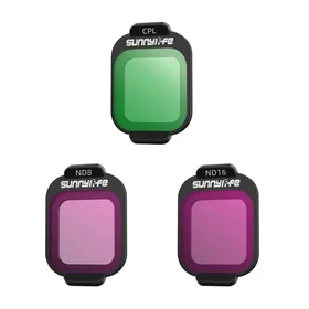 Filtrai CPL, ND8, ND16 Sunnylife DJI Flip