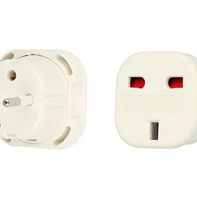 Įkroviklio adapteris - Anglija-Lenkija - baltas