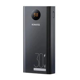 Išorinė baterija Romoss PEA30 30000mAh (juoda)