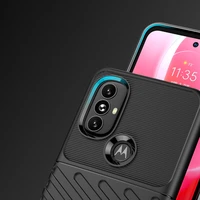 Thunder dėklas lankstus šarvuotas Motorola Moto G Power 2022 juodas