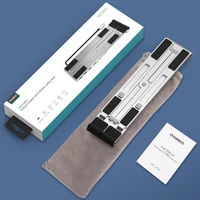 Choetech stovas daugiafunkcinė stotelė nešiojamam kompiuteriui PD / USB-C HDMI (4K / 30Hz) / 2xUSB-A / 1xUSB-C / 1xSD / 1xTF juodas (HUB-M43)