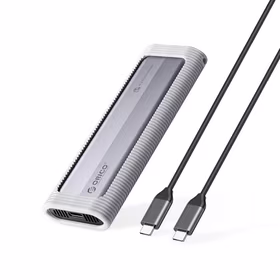 Orico AXM2S-G2 M.2 NVME/NGFF USB-C 10Gb/s diskų įrenginys - pilkas