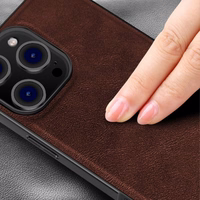 Dėklas X-Level "Earl III Collection" Apple iPhone 16 Pro rudas