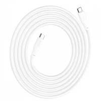 USB kabelis Hoco X93 240W USB-C to USB-C 2.0m baltas
