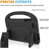 Dėklas Shockproof Kids Samsung X210/X215/X216 Tab A9 Plus 11.0/X230/X235/X236 Tab A11 Plus 11.0 juodas