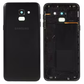 Galinis dangtelis Samsung J600 J6 2018 juodas originalus (used Grade B)