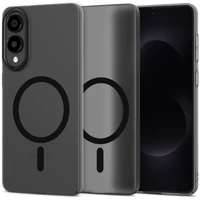 Tech-Protect MagSlim MagSafe dėklas telefonui Samsung Galaxy S25 Edge - matinis juodas