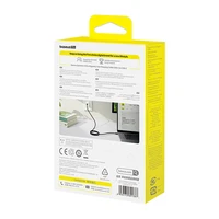 Baseus Dynamic 4 Pro greito įkrovimo USB-C - USB-C 100W 1m kabelis - juodas
