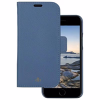 Dėklas dbramante 1928 New York 2w1 Wallet iPhone 7/8/SE 2020/SE 2022 tamsiai mėlynas