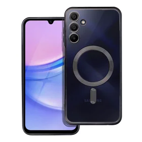 ELECTRO MAG COVER magnetinis dėklas telefonui, suderinamas su MagSafe, skirtas SAMSUNG A15, juodas