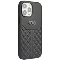Audi tikros odos kietasis dėklas telefonui iPhone 13 Pro Max 6.7 – juodas