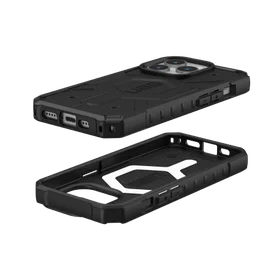 UAG Pathfinder MagSafe dėklas iPhone 15 Pro - juodas