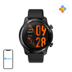 Išmanusis laikrodis "Mobvoi TicWatch Pro 3 Ultra GPS" (juodos spalvos)