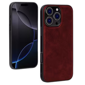 Dėklas X-Level "Earl III Collection" Apple iPhone 16 Pro Max raudonas