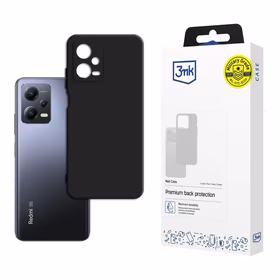 Dėklas Xiaomi Redmi Note 12 5G / Poco X5 5G serijos 3mk Matt Case - juodas